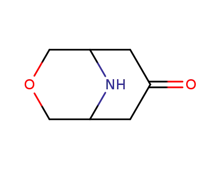 Molecular Structure of 926658-87-9 (3-oxa-9-azabicyclo[3.3.1]nonan-7-one)