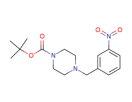 TERT-BUTYL 4-(3-NITROBENZYL)PIPERAZINE-1-CARBOXYLATE  CAS NO.203047-33-0