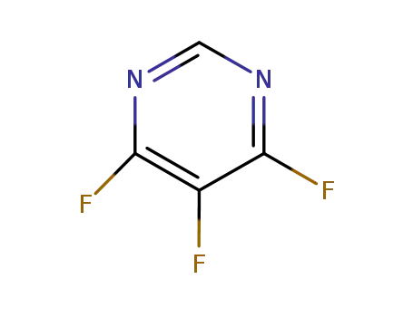 Molecular Structure of 17573-78-3 (4,5,6-Trifluoropyrimidine)