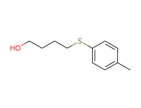 Molecular Structure of 27975-48-0 (4-(p-tolylthio)butan-1-ol)