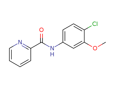 2-Pyridinecarboxamide, N-(4-chloro-3-methoxyphenyl)-