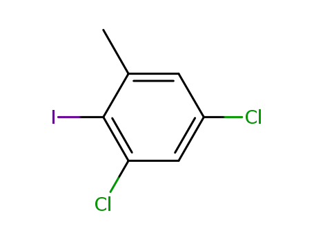 Molecular Structure of 175277-97-1 (3,5-DICHLORO-2-IODOTOLUENE)