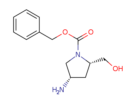 (2R,4S)-benzyl 4-amino-2-(hydroxymethyl)pyrrolidine-1-carboxylate(1279200-14-4)