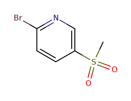 Molecular Structure of 343262-51-1 (2-BROMO-5-(METHYLSULFONYL)PYRIDINE)