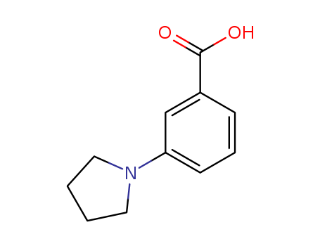 Benzoic acid,3-(1-pyrrolidinyl)-