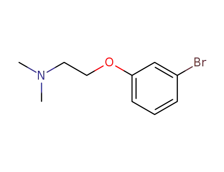 Molecular Structure of 221915-84-0 (3-(2-Dimethylaminoethoxy)-bromobenzene)