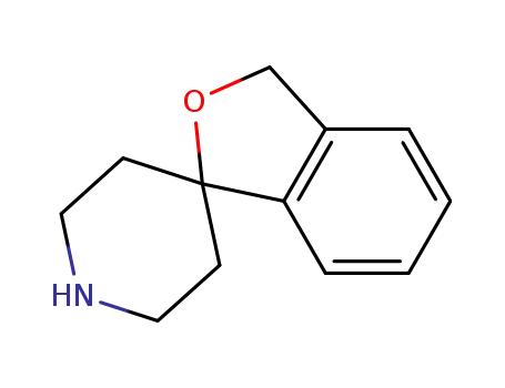 Molecular Structure of 38309-60-3 (3H-SPIRO[2-BENZOFURAN-1,4'-PIPERIDINE])