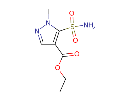 ethyl 1-methyl-5-sulfamoylpyrazole-4-carboxylate
