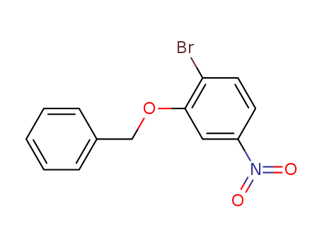 6345-68-2,1-bromo-4-nitro-2-phenylmethoxy-benzene,3-Benzyloxy-4-bromonitrobenzene;NSC 43575