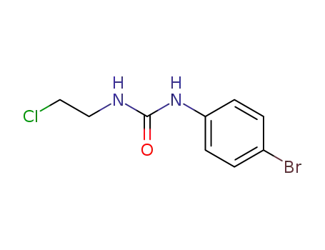 Molecular Structure of 15145-38-7 (N-(4-BROMOPHENYL)-N'-(2-CHLOROETHYL)UREA)