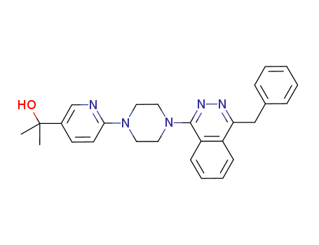 3-Pyridinemethanol, α,α-dimethyl-6-[4-[4-(phenylmethyl)-1-phthalazinyl]-1-piperazinyl]-