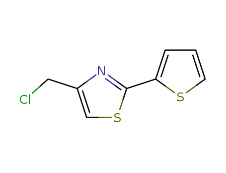 Thiazole,4-(chloromethyl)-2-(2-thienyl)-