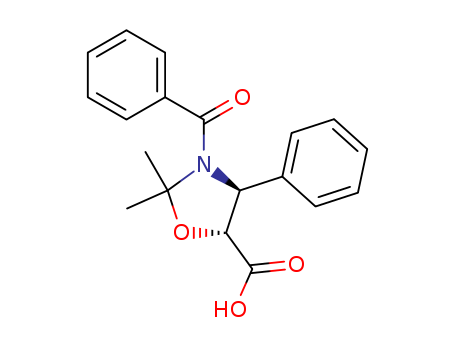 (4S,5R)-3-Benzoyl-2,2-dimethyl-4-phenyloxazolidine-5-carboxylic acid(153652-70-1)