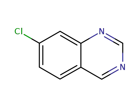 Molecular Structure of 7556-99-2 (7-chloroquinazoline)