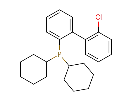 Molecular Structure of 304435-67-4 (2-(DICYCLOHEXYLPHOSPHINO)-2'-HYDROXYBIPHENYL)