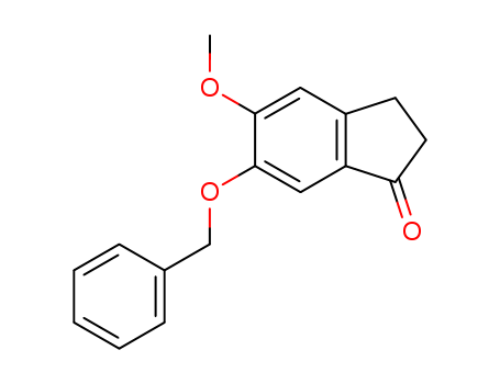 1H-Inden-1-one,2,3-dihydro-5-methoxy-6-(phenylmethoxy)- cas  3199-70-0