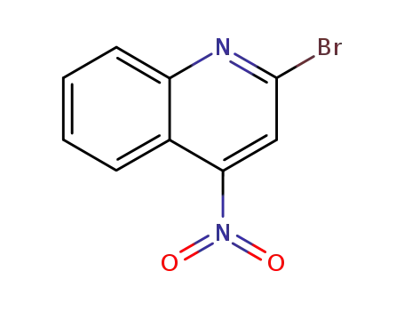 Molecular Structure of 20146-63-8 (2-Bromo-4-nitroquinoline)
