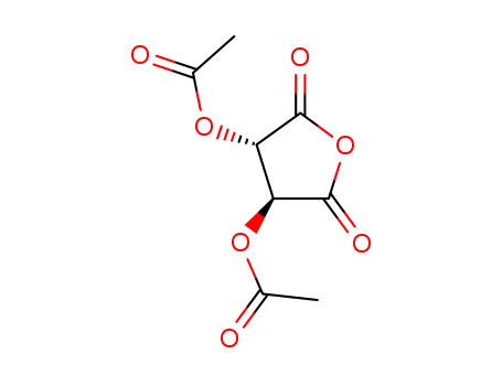 Molecular Structure of 70728-23-3 ((-)-DIACETYL-D-TARTARIC ANHYDRIDE)
