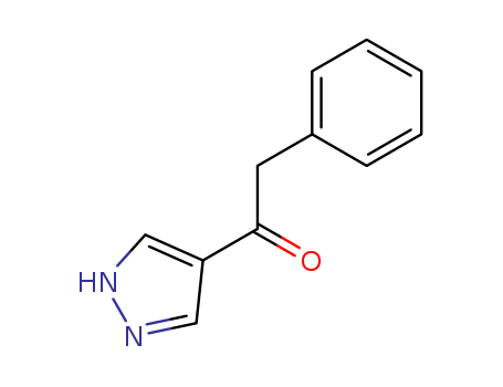Ethanone, 2-phenyl-1-(1H-pyrazol-4-yl)-