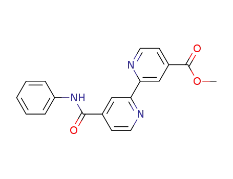 methyl 4'-(phenylcarbamoyl)-2,2'-bipyridine-4-carboxylate