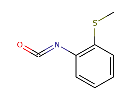 Molecular Structure of 52260-30-7 (2-(METHYLTHIO)PHENYL ISOCYANATE)