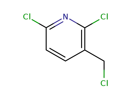 Molecular Structure of 41789-37-1 (2,6-Dichloro-3-(chloromethyl)pyridine)