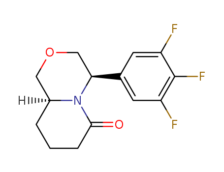 (4R,9aS)-4-(3,4,5-trifluorophenyl)hexahydropyrido[2,1-c][1,4]oxazin-6(1H)-one