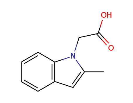 1H-Indole-1-aceticacid, 2-methyl-