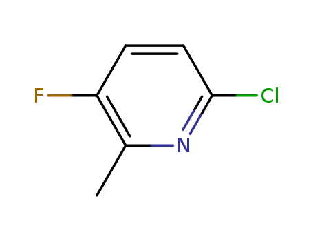 Pyridine,6-chloro-3-fluoro-2-methyl-