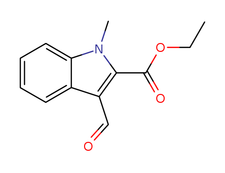 1H-Indole-2-carboxylic acid, 3-formyl-1-methyl-, ethyl ester
