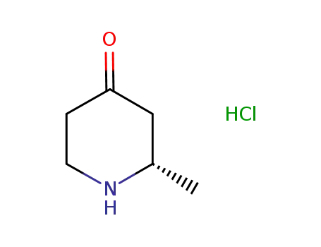 Molecular Structure of 13729-77-6 (2-METHYL-4-PIPERIDINONE HYDROCHLORIDE)