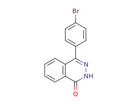 Molecular Structure of 76462-38-9 (4-(4-BROMOPHENYL)PHTHALAZIN-1(2H)-ONE)