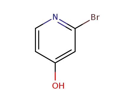 Molecular Structure of 36953-40-9 (2-Bromo-4-hydroxypyridine)