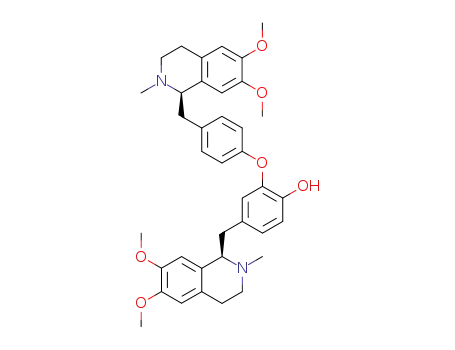 Molecular Structure of 524-17-4 (DAURICINE)
