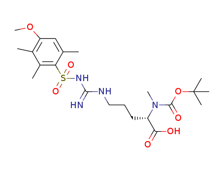 N2-[(1,1-Dimethylethoxy)carbonyl]-N5-[imino[[(4-methoxy-2,3,6-trimethylphenyl)sulfonyl]amino]methyl]-N2-methyl-L-ornithine