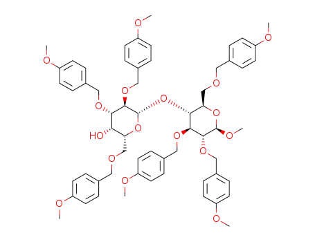 2,3,6,2',3',6'-hexakis-O-(4-methoxyphenylmethyl)-β-D-lactoside