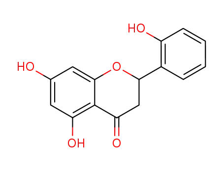 Molecular Structure of 120980-68-9 (5,7-dihydroxy-2-(2-hydroxyphenyl)-2,3-dihydro-4H-chromen-4-one)