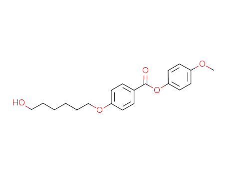 Molecular Structure of 137407-31-9 (4-(6-Hydroxyhexyloxy)benzoic acid 4-methoxyphenyl ester)