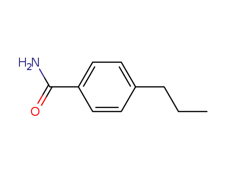 Molecular Structure of 121193-17-7 (Benzamide, 4-propyl- (9CI))