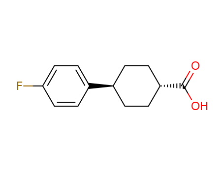 trans-4-(4-Fluorophenyl)cyclohexanecarboxylic acid *