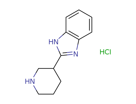 2-(PIPERIDIN-3-YL)-1H-BENZO[D]IMIDAZOLE HYDROCHLORIDE