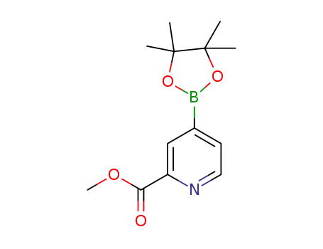 Molecular Structure of 957062-72-5 (2-(Methoxycarbonyl)-4-pyridineboronic acid, pinacol ester)