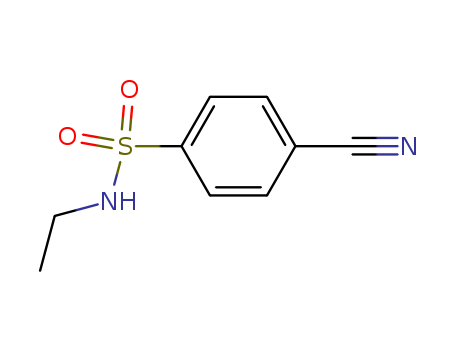 Benzenesulfonamide,4-cyano-N-ethyl-