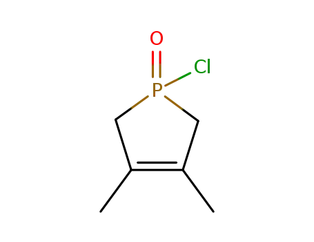 Molecular Structure of 873-16-5 (1H-Phosphole, 1-chloro-2,5-dihydro-3,4-dimethyl-, 1-oxide)