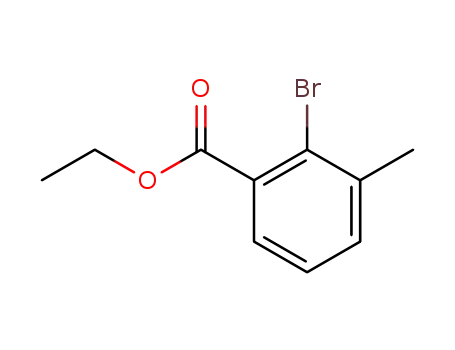 Molecular Structure of 155694-83-0 (ETHYL 2-BROMO-3-METHYLBENZOATE)