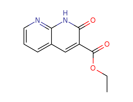 2-Oxo-1,2-dihydro-[1,8]naphthyridine-3-carboxylic acid ethyl ester 5174-90-3