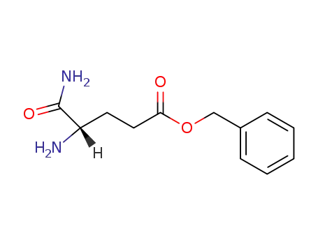 Molecular Structure of 80064-48-8 (H-GLU(OBZL)-NH2 HCL)