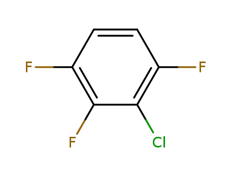 Molecular Structure of 39153-73-6 (2-chloro-1,3,4-trifluorobenzene)