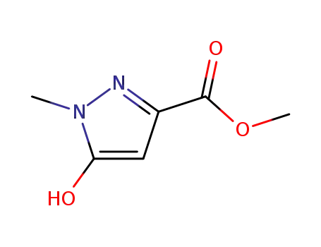 Molecular Structure of 51985-95-6 (5-HYDROXY-1-METHYL-1H-PYRAZOLE-3-CARBOXYLIC ACID METHYL ESTER)