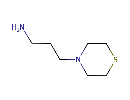 Molecular Structure of 75653-87-1 (N-(3-AMINOPROPYL)-THIOMORPHOLINE)